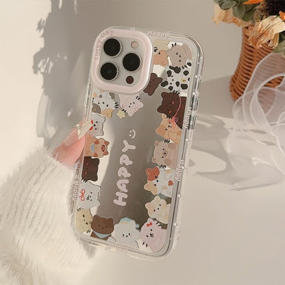 Cat Phone Case Mirrored