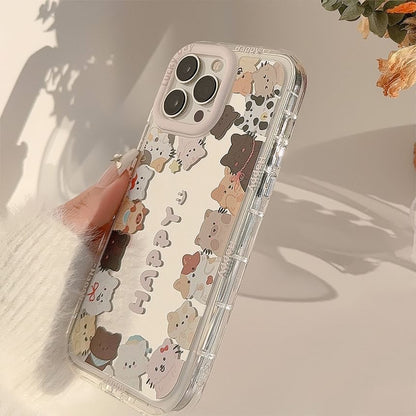 Cat Phone Case Mirrored