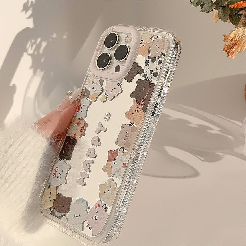 Cat Phone Case Mirrored