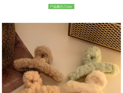 Hair Plain Chenille Clamp