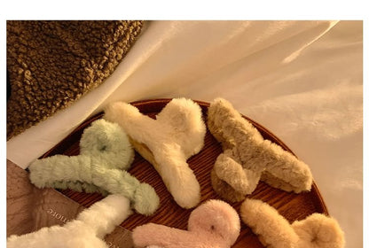 Hair Plain Chenille Clamp