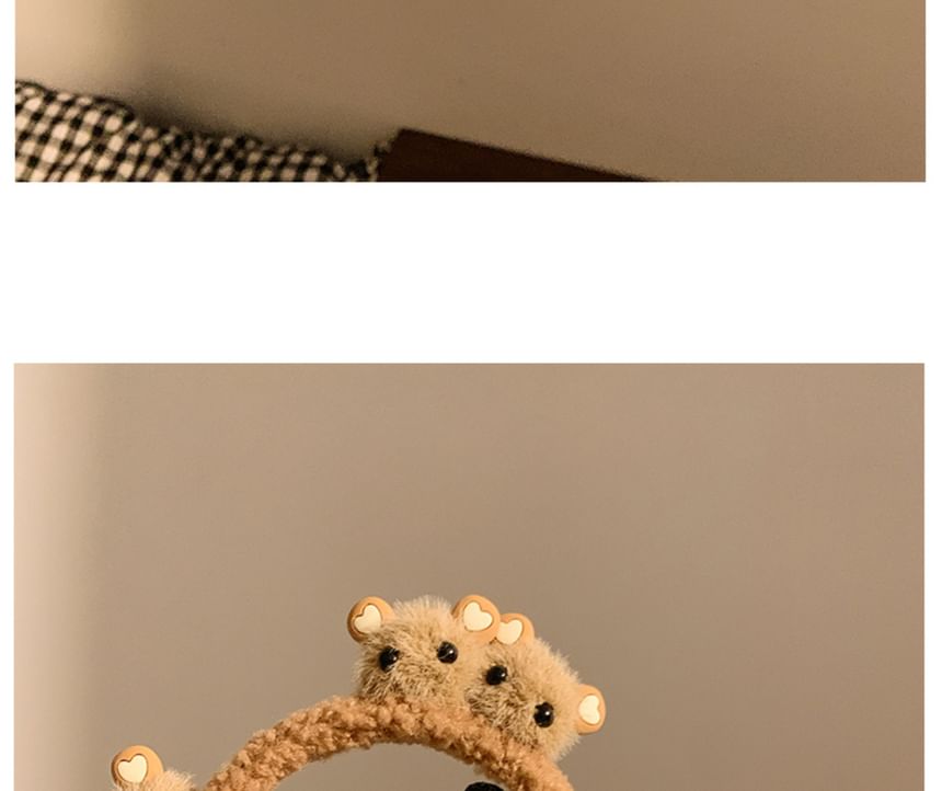 Animal Headband Chenille