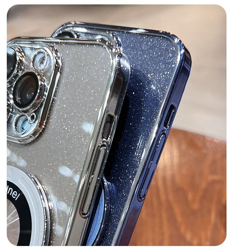 Ring Glitter Case Phone Stand