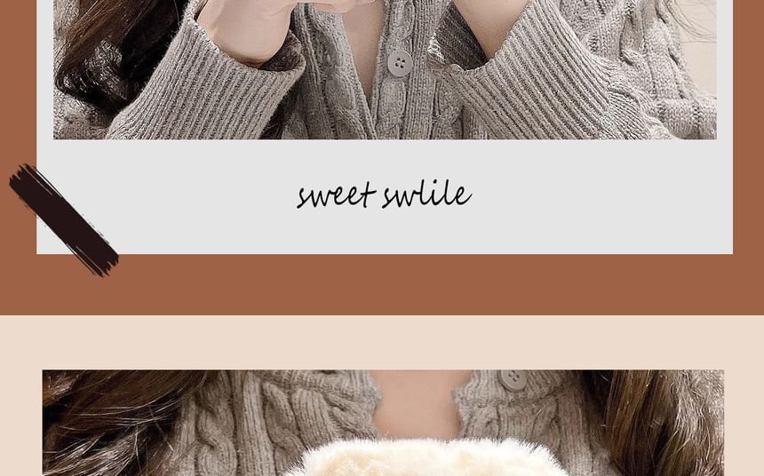 Case Phone Bow Chenille