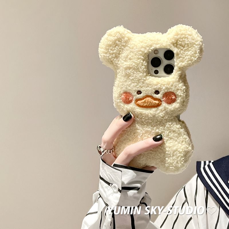 Phone Duck Chenille Case