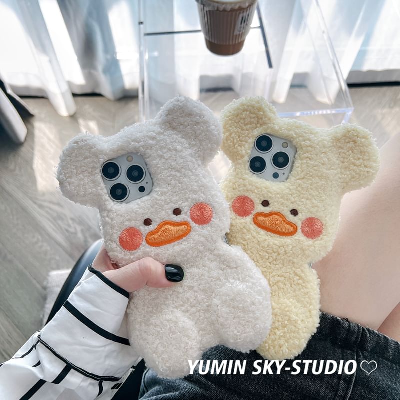 Phone Duck Chenille Case