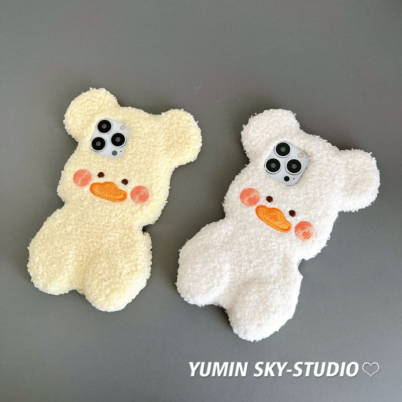 Phone Duck Chenille Case
