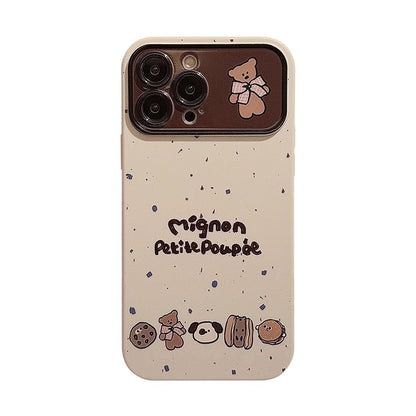 Phone Case Cartoon Lettering