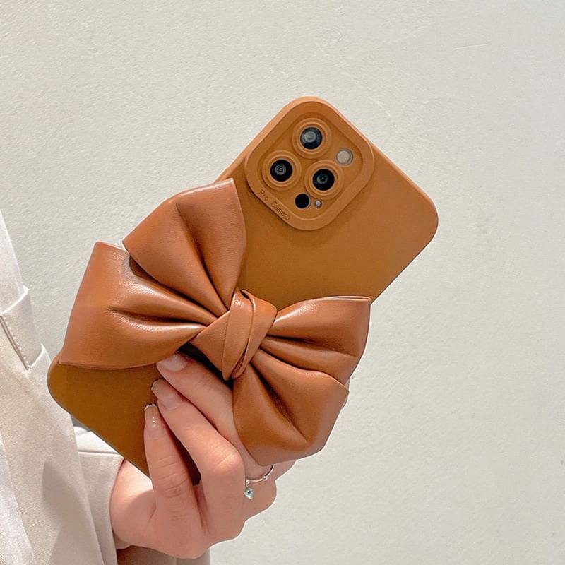 Case / Heart Phone Bow