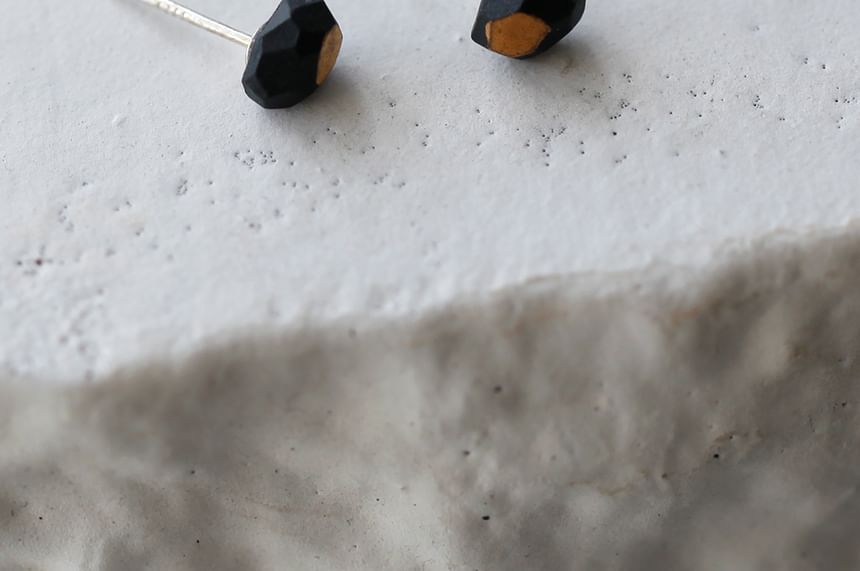 Stud Earring Ceramic Geometric
