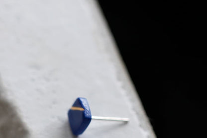 Earring Stud Square Ceramic