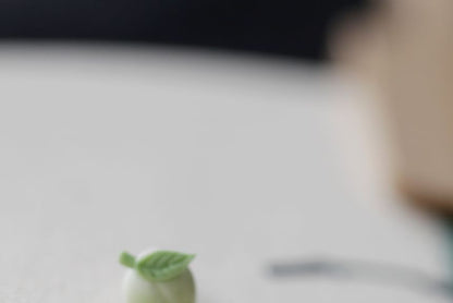 Peach Stud Ceramic Earring