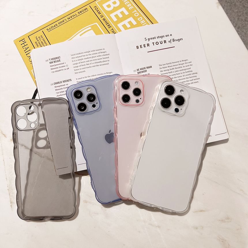 Phone Wavy Case Transparent
