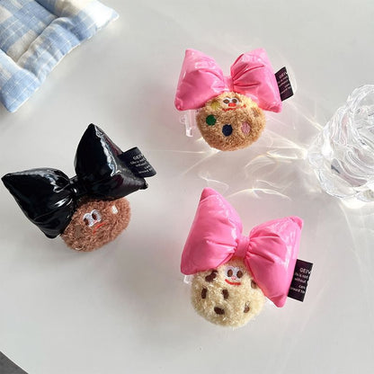 / Lanyard Bow Set Phone Clip Cookie