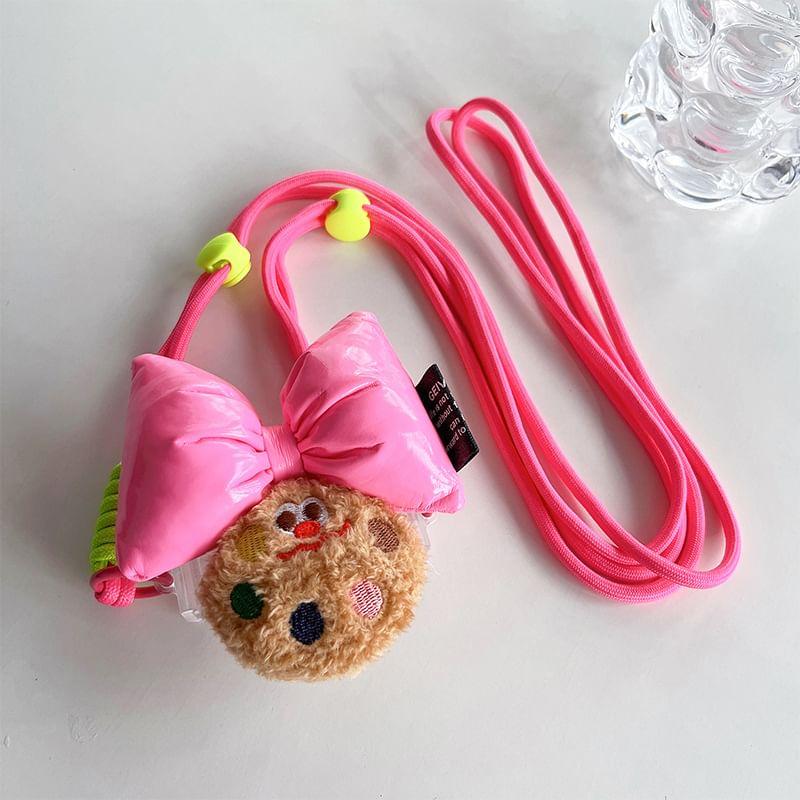 / Lanyard Bow Set Phone Clip Cookie