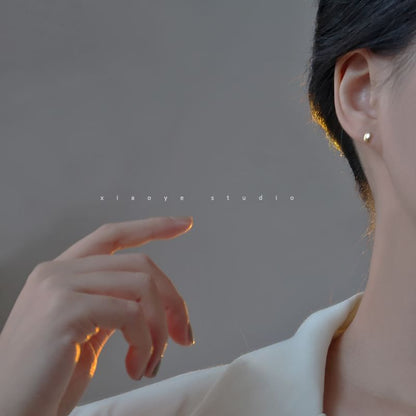 Silver Sterling Stud Earring