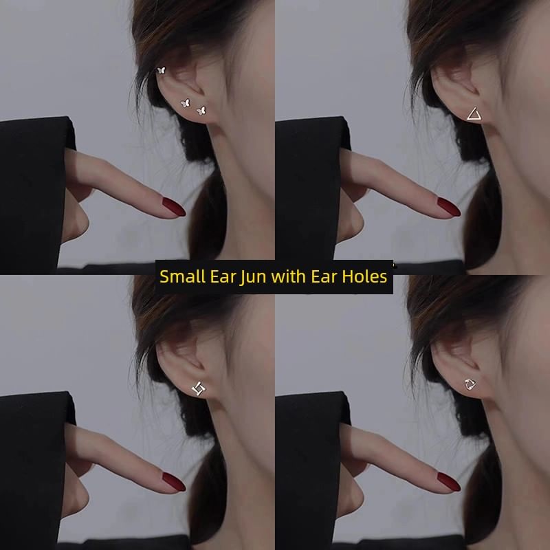 (Various Earring Sterling Silver Stud Designs)