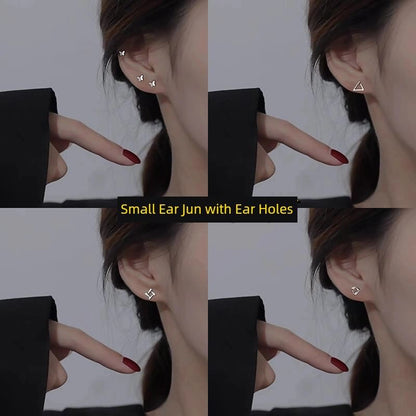 (Various Earring Sterling Silver Stud Designs)