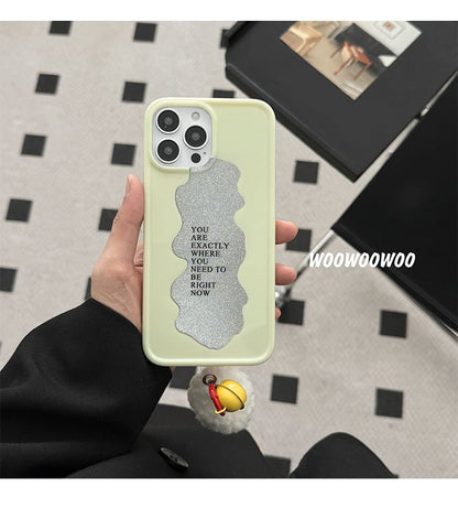 Case Pom Bell Phone Lettering