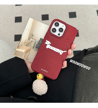 Phone Bell Dog Case Pom