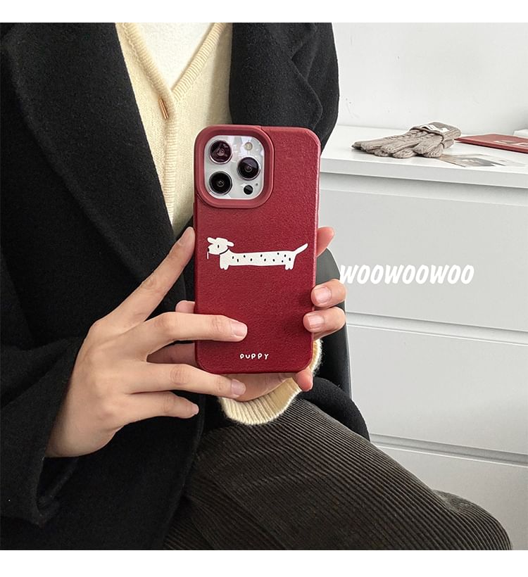 Phone Bell Dog Case Pom