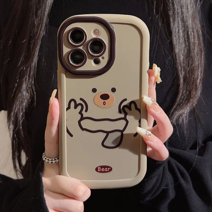 Phone Case Print Bear