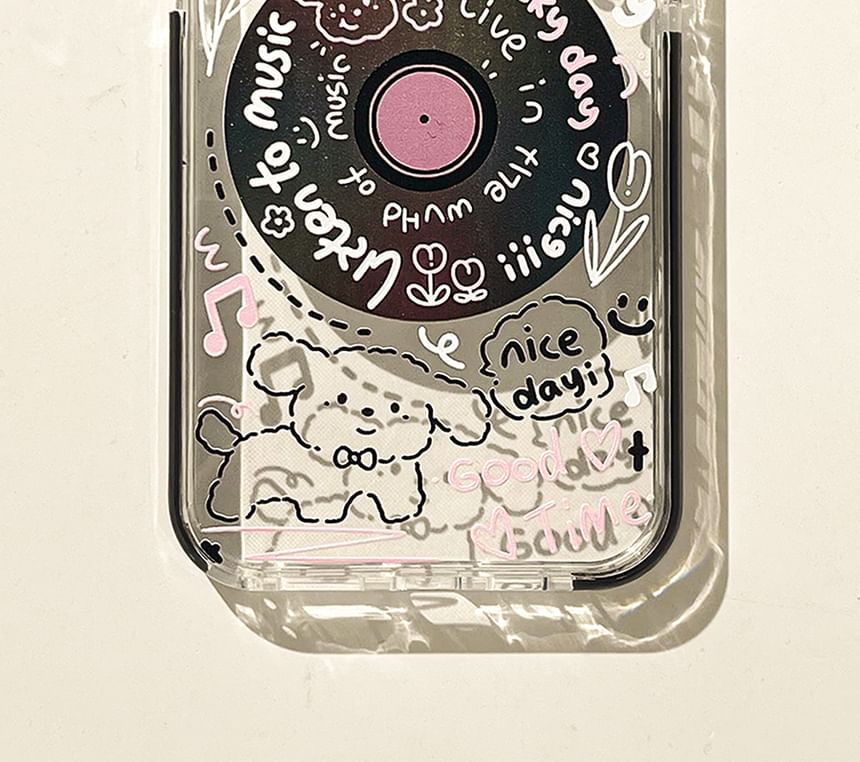 Record Animal Vinyl Case Phone