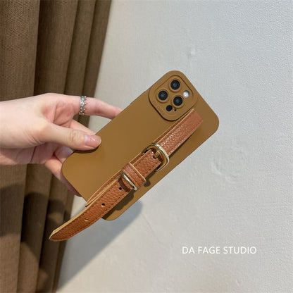 Faux Case Pearl Phone Strap