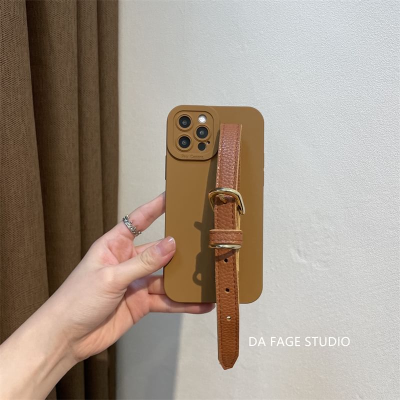 Faux Case Pearl Phone Strap