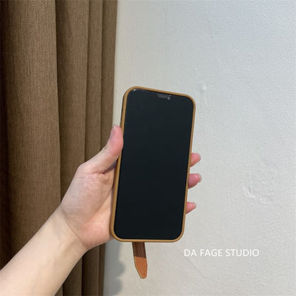 Faux Case Pearl Phone Strap