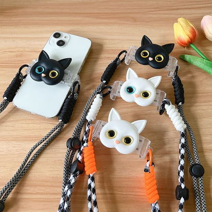 Phone Set Animal Lanyard / Designs) (Various Clip