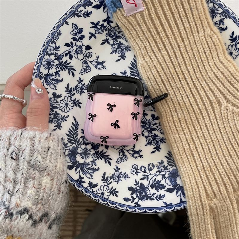 / Skin Bow Case Earphone Two-Tone AirPods Pro