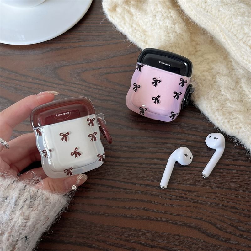 / Skin Bow Case Earphone Two-Tone AirPods Pro