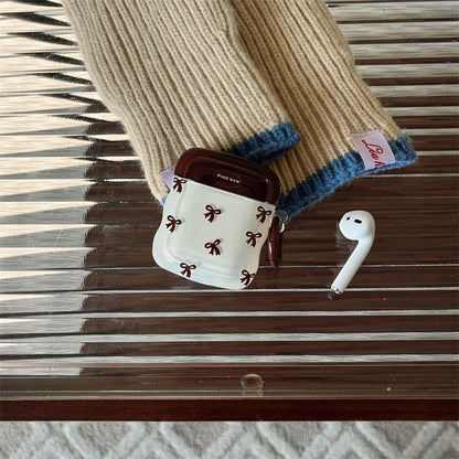 / Skin Bow Case Earphone Two-Tone AirPods Pro