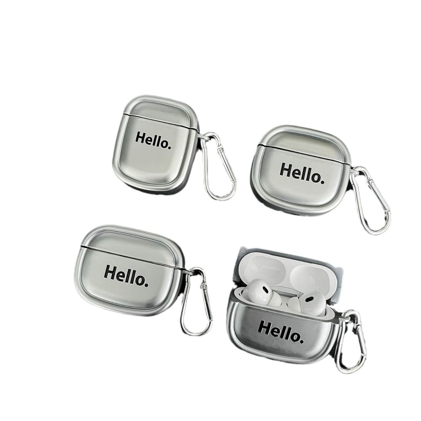 Case Pro Skin Metallic / Charm With Star Earphone AirPods