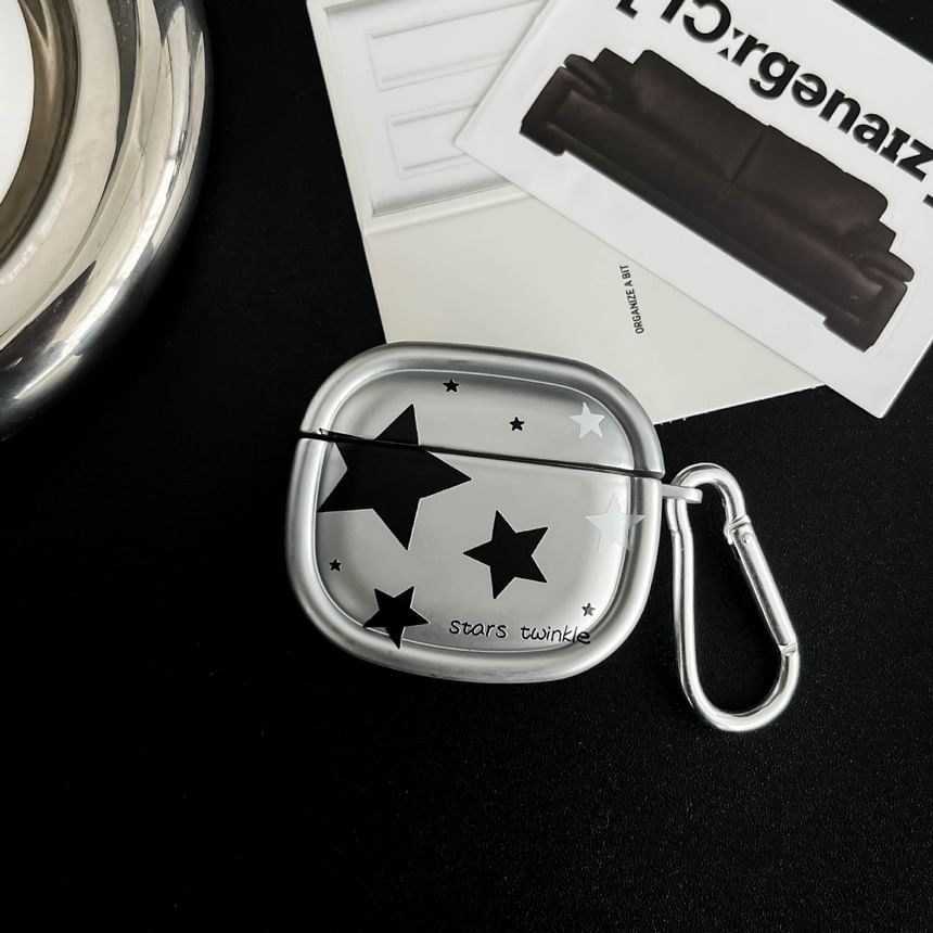 Case Pro Skin Metallic / Charm With Star Earphone AirPods