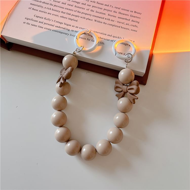 Bead Phone Bow Strap