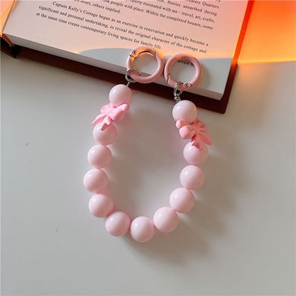 Bead Phone Bow Strap