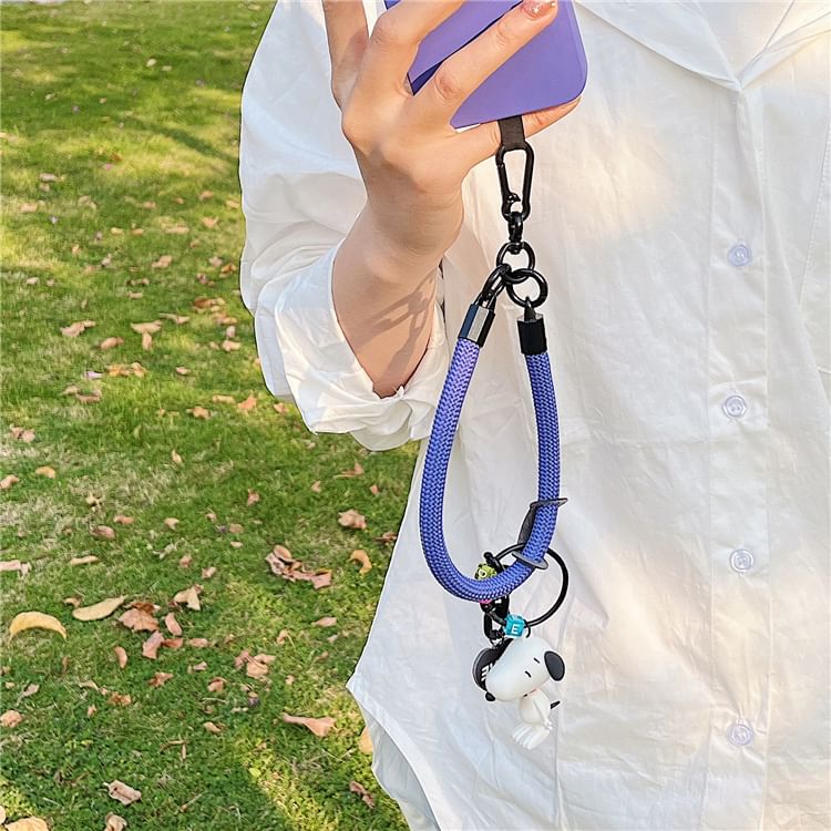 Plain Strap Pad Lanyard Phone with