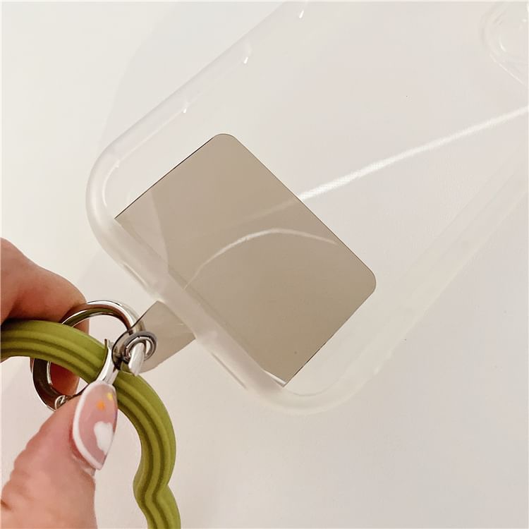 Hoop with Phone Lanyard Strap Wavy Pad