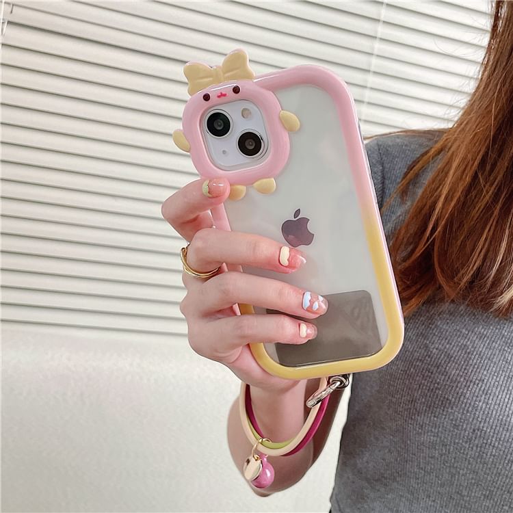 Pad with Layered Phone Hoop Lanyard Strap