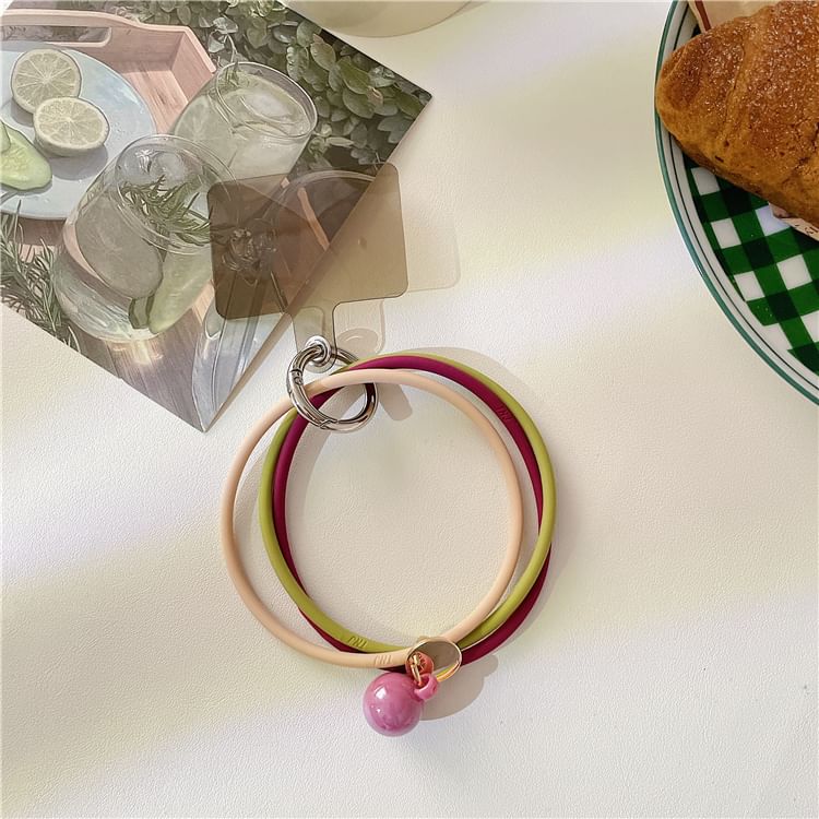 Pad with Layered Phone Hoop Lanyard Strap