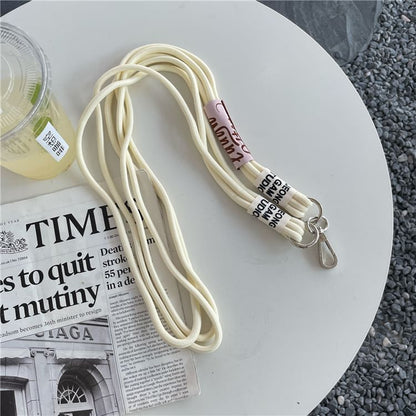 Lettering Lanyard with Pad Phone