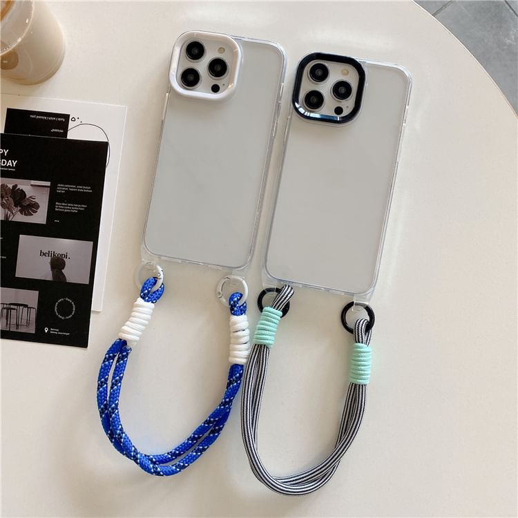 Phone Case Transparent Strap