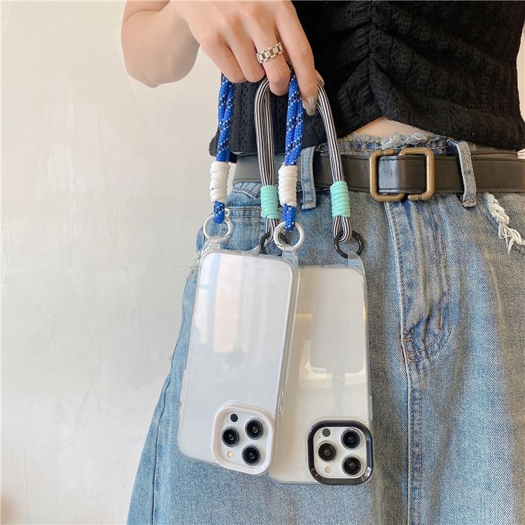 Phone Case Transparent Strap