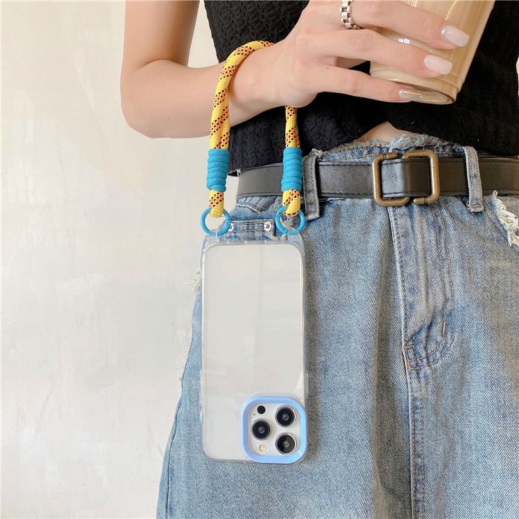 Phone Case Transparent Strap