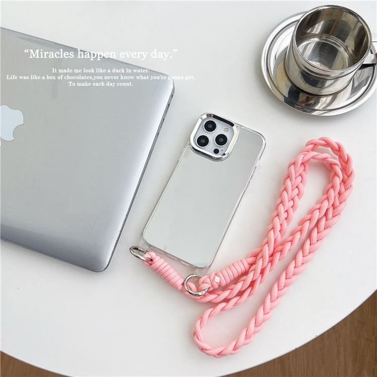 Lanyard Braided Case Phone
