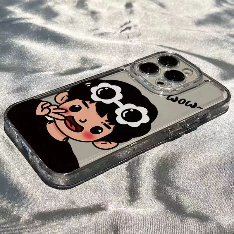 Phone Couple Case Matching Cartoon