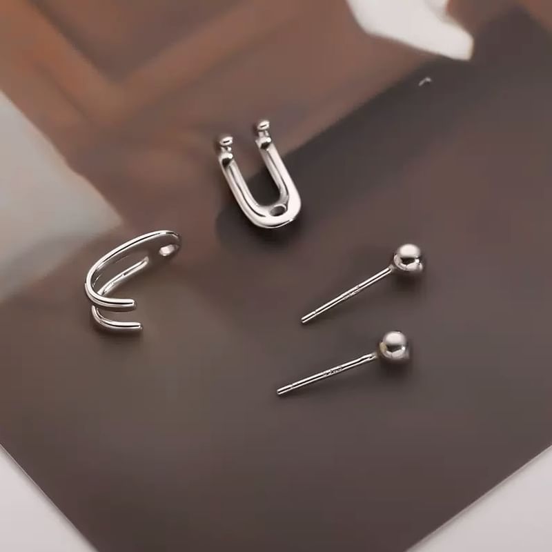Ear Silver Sterling Stud
