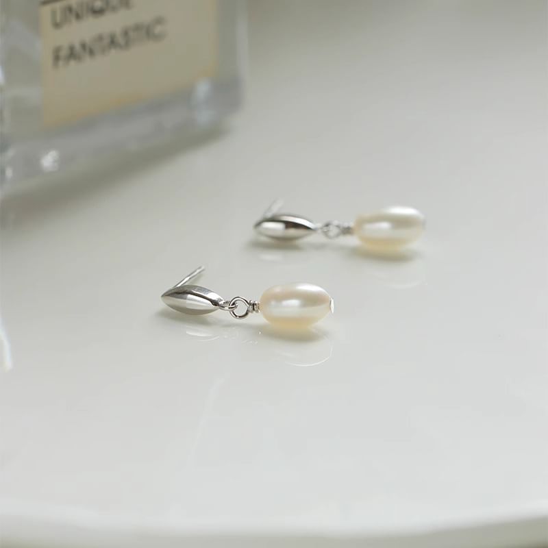 Earring Drop Faux Pearl